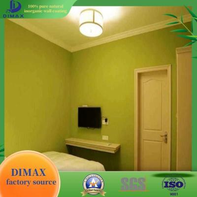 Quality Zero Formaldehyde Inorganic Interior Wall Painting Soft Color Not Peel After for sale