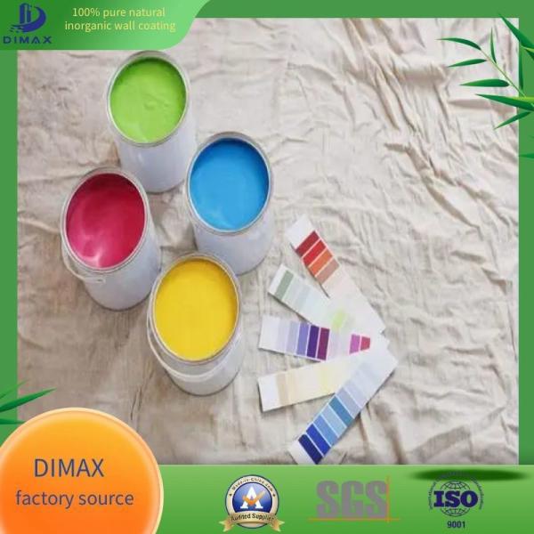 Quality Water Resistant and Breathable No Chemical Mineral Wall Paint 20kg/drum for sale