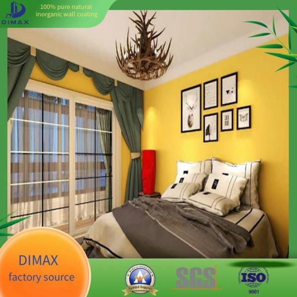 Quality 0 Voc Liquid Natural Inorganic Mineral Flame Retardant Wall Paint Strong Alkali for sale