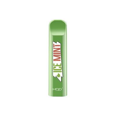 China 300 Puffs Ice Mint Pocket Fit 12W HQD Cuvie Pods for sale