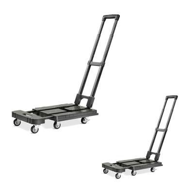 China Combinable Folding Platform Trolley 100kg , Small Portable Trolley Cart Six Wheels Wholesales for sale