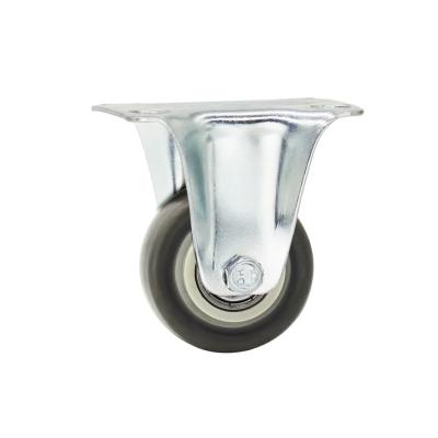 China Wheel Material TPR Light Duty Casters 19-24mm Wheel Width Plastic Wheel Core for sale
