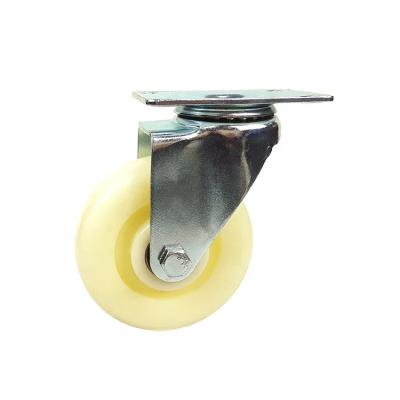 China 5-3/4 Inch Overall Height Industrial Grade Casters 3-1/2 Inch Top Plate Swivel Radius en venta