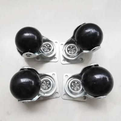 Китай чернота PP стержня 50mm длинная поворачивает на шарнирах рицинусы мебели шарика с бортовым тормозом продается