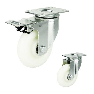 China 198lbs Capacity PP Medium Duty Casters for sale