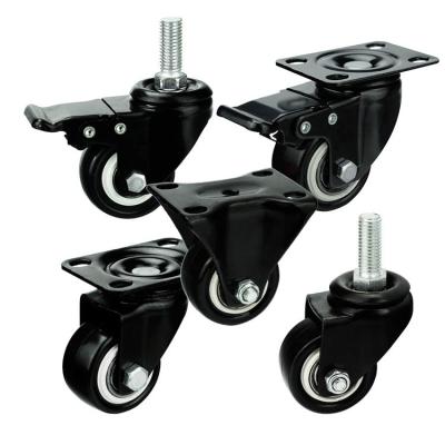 China Each OEM 2inch PVC Light Duty Casters for sale