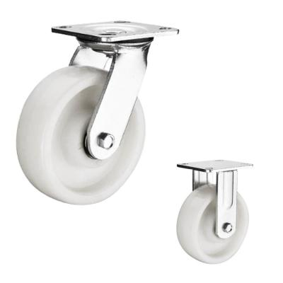 China 150mm 500kg Capacity PA Heavy Duty Casters With Lock for sale