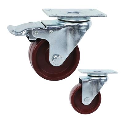 China 75mm Rigid Caster Wheels for sale