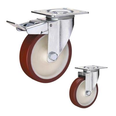 China 4 Inch Polyurethane Casters for sale