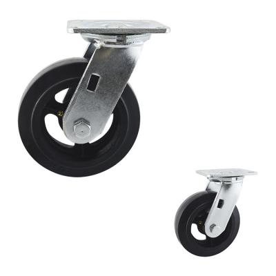 China 6 Inch Industrial Wheel Swivel Heavy Duty Casters 230kg Load Capacity for sale