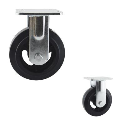 China 150mm Iron Core Heavy Duty Casters Logo Customizable for sale