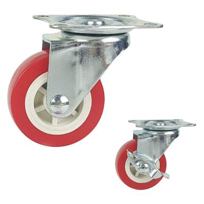 China 2 Inch Soft Wheels 	Light Duty Casters Non Bearing for sale