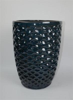 China ４ Maceta exterior de cerámica esmaltada en venta