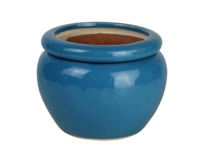 China Potes de cerâmica de 6 polegadas para interior pote de cerâmica auto-irrigável à venda
