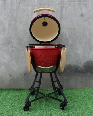 中国 台所用品の陶磁器の木炭グリル 44cm 17 インチのロイヤル レッド色 販売のため
