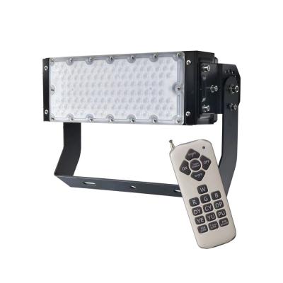 China CRI80 150W LED Flood Lights Adjustable Floodlight SMD Chip RGB Remote Controlled for sale