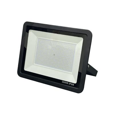 China Black White Body Ultra Thin LED Flood Light 300W IP66 Aluminum For Tunnels for sale