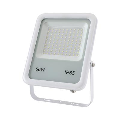 China White Black Body 300w 150w 50w Outdoor LED Flood Lights With Anti Glare Reeded Glass for sale