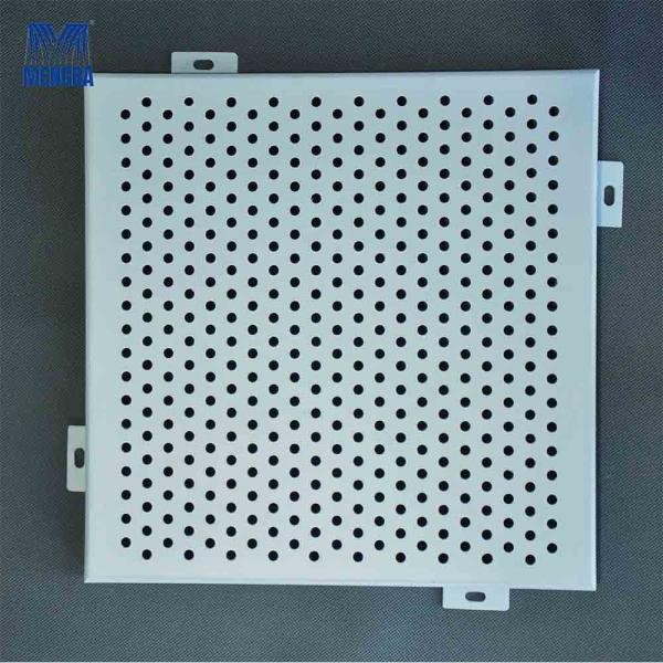 Quality Customized Aluminium Curtain Wall Punched Plate Cladding Facade for sale