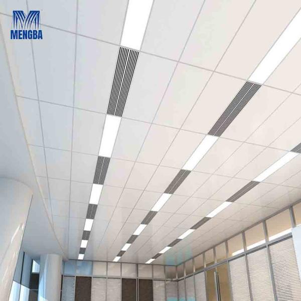 Quality Stadiums Fireproof Aluminium Ceiling Panels Square Aesthetics for sale