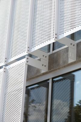 Chine Façade métallique composite mur rideau panneau en aluminium contemporain à vendre