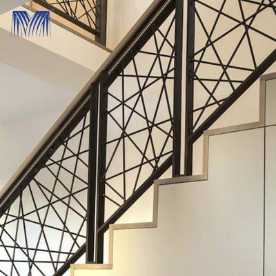 China Balkon zeitgenössische Treppe Leitfaden Geländer Balustrade Aluminiummaterial zu verkaufen