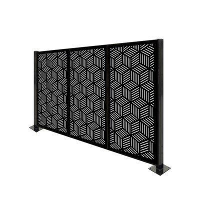Quality Decorative Room Divider Screen Square Aluminum Material Customized for sale