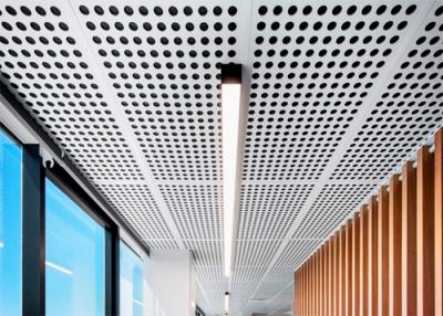 China Op maat gemaakte aluminium plafondplaat decoratief vals plafond akoestisch paneel Te koop