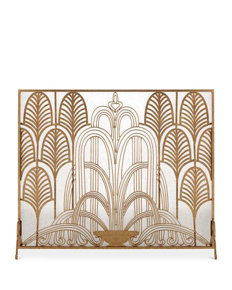 Quality Interior Decorative Room Divider Screen Aluminum 71 Inches Overall Height for sale