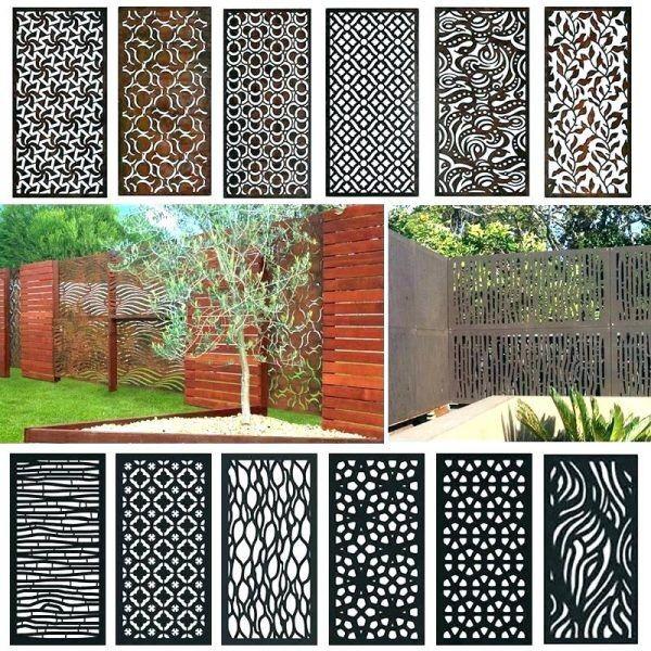Quality Aesthetics Aluminum Sheet Fence Screen Privacy Powder Coated for sale