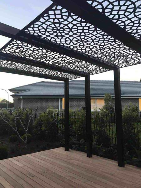 Quality Aesthetics Aluminum Sheet Fence Screen Privacy Powder Coated for sale