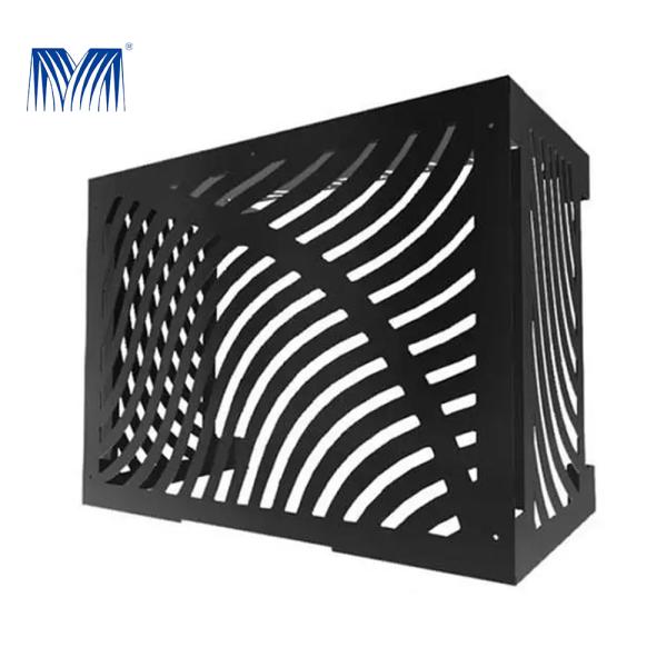 Quality OEM / ODM Aluminium Air Conditioner Cover Rectangle Shape Standard for sale