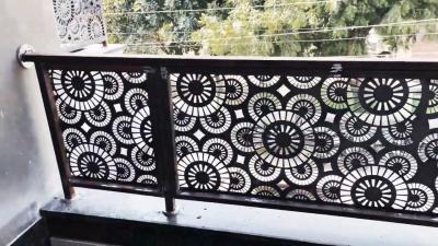 China Outdoor Aluminum Stair Railing Balusters Framed Terrace Designs for sale