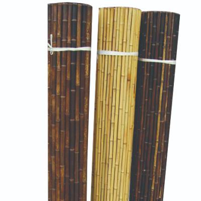 China Nursery 2x1.8m Decorative Bamboo Fence With Frame Carbonized Bamboo Fencing for sale