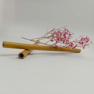 China Disposable Personalized Bamboo Straws for sale