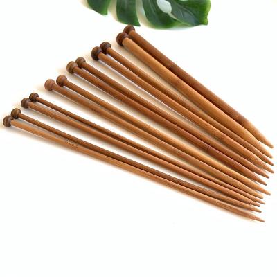 China 12Pcs ajustou agulhas de confecção de malhas de bambu claras da circular escolhe a confecção de malhas aguçado para a confecção de malhas feito a mão de DIY à venda