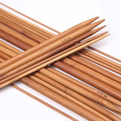 China Da agulha de crochê circular de bambu das agulhas de confecção de malhas da camiseta dobro liso apontado à venda