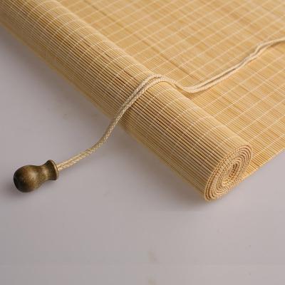China el rollo hecho a mano de bambú de la naturaleza del 1.8m para arriba sombrea las cortinas de bambú para la pérgola casera en venta