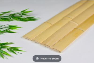 China Bastões contínuos de bambu do diâmetro de bambu natural do comprimento 3cm de Tonkin Polos 150cm à venda