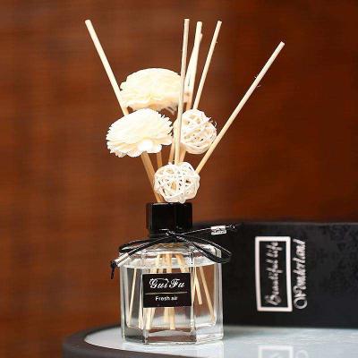 China 22.5cm Luxury Wooden Rattan Reed Diffuser Sticks Home Air Freshener Aroma Essential Oil Diffuser Sticks for sale