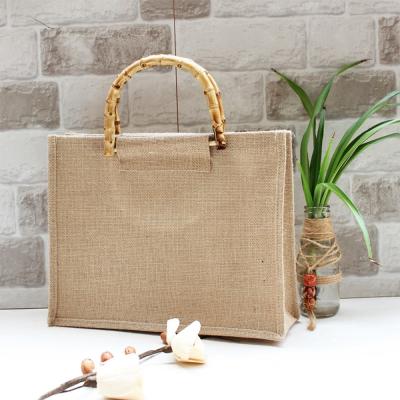 China Punho de bambu natural do saco para o semicírculo dos acessórios da bolsa das mulheres ou o punho redondo do saco à venda