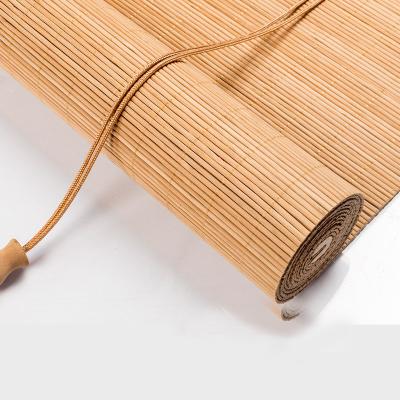 China Bamboo Natural Roll Up Blinds 1.5m Length 2m Height Bamboo Windows Sun Proof for sale