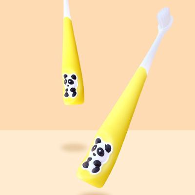 China Custom Eco Friendly Hotel Toiletries Home Super Soft Kids Toothbrush for sale