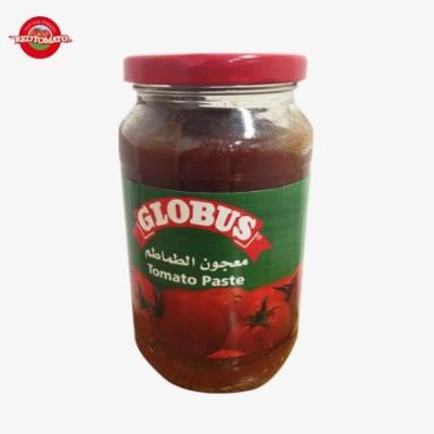 China Triple Concentrated Tomato Puree In A Jar , 210ml Natural Tomato Paste for sale