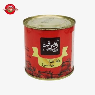 China 198g Canning Tomato Paste , Hard Open Lid Delectable Fresh Tomato Paste for sale