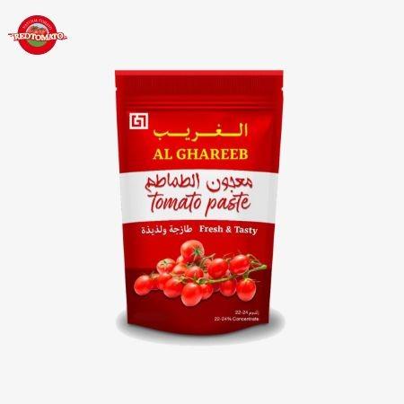 Quality ISO Pouch Tomato Paste , 227g Triple Concentrated Tomato Paste 30%-100% Purity for sale