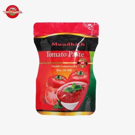Quality ISO Pouch Tomato Paste , 227g Triple Concentrated Tomato Paste 30%-100% Purity for sale