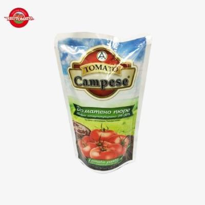 China 250g Tomato Paste In Sachet Stand Up Sweet And Sour 30%-100% Purity for sale