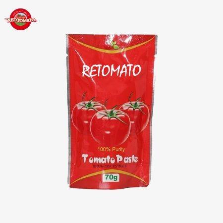 Quality Delicious Sachet Tomato Paste 500g Stand Up Convenient Flavorful for sale