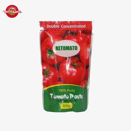 Quality Delicious Sachet Tomato Paste 500g Stand Up Convenient Flavorful for sale